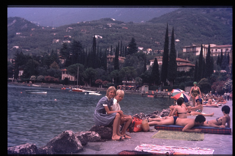 36.Malcesine jul 1975 Marion,Peter.JPG